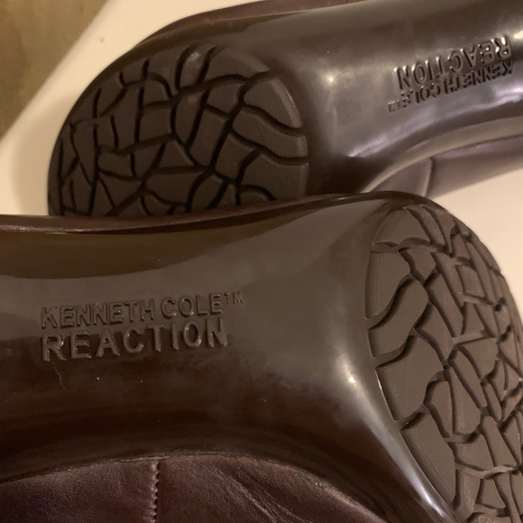 Kenneth Cole Reaction Open Toe Chunky Heels - Picture 9 of 9